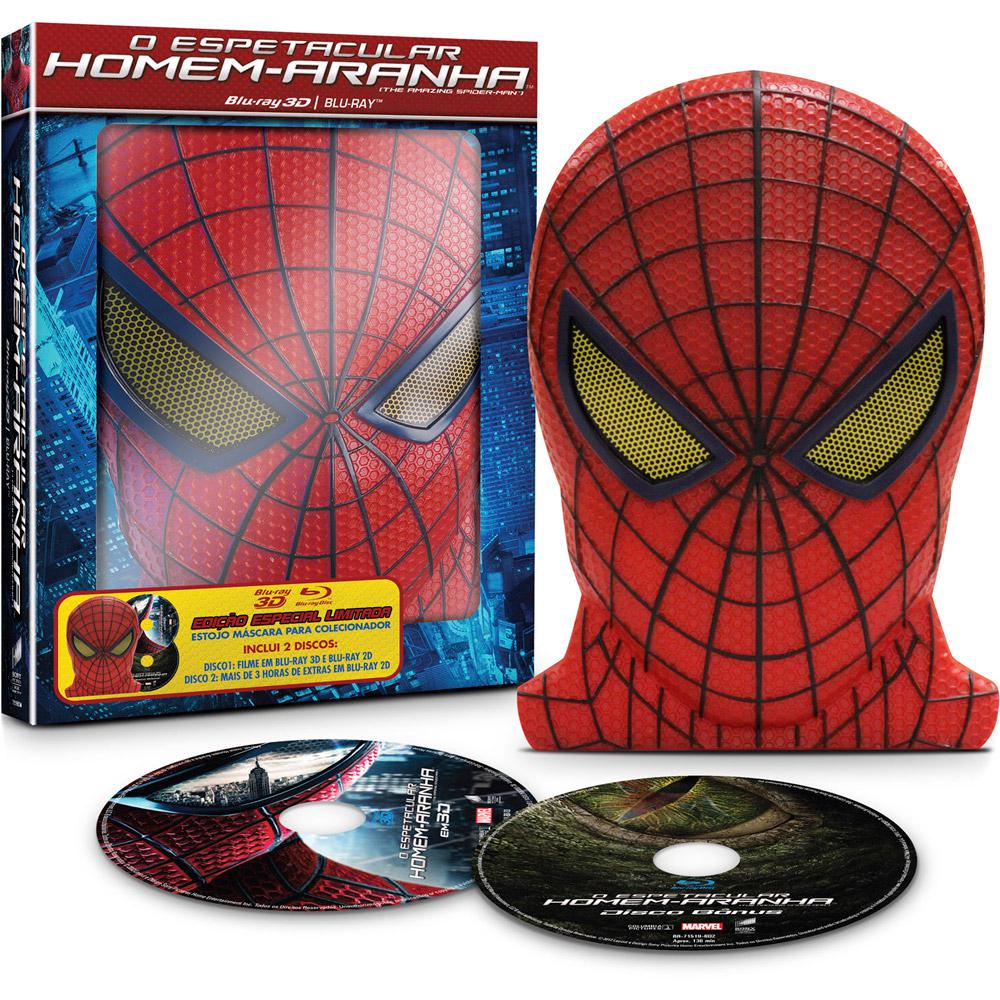 Blu-ray O Espetacular Homem Aranha + Estojo Máscara para Colecionador (Blu-ray 3D+Blu-ray) é bom? Vale a pena?