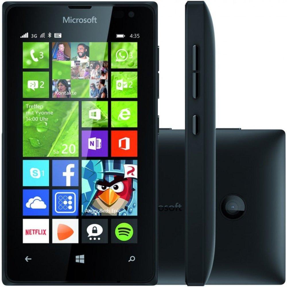 Celular Smartphone Microsoft Nokia Lumia 435 Dual Sim Tela 4" 8gb 3g Quadri-Band Preto é bom? Vale a pena?