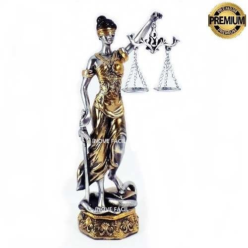 Dama da Justiça Direito Deusa Têmis Estatua Resina - 28cm é bom? Vale a pena?