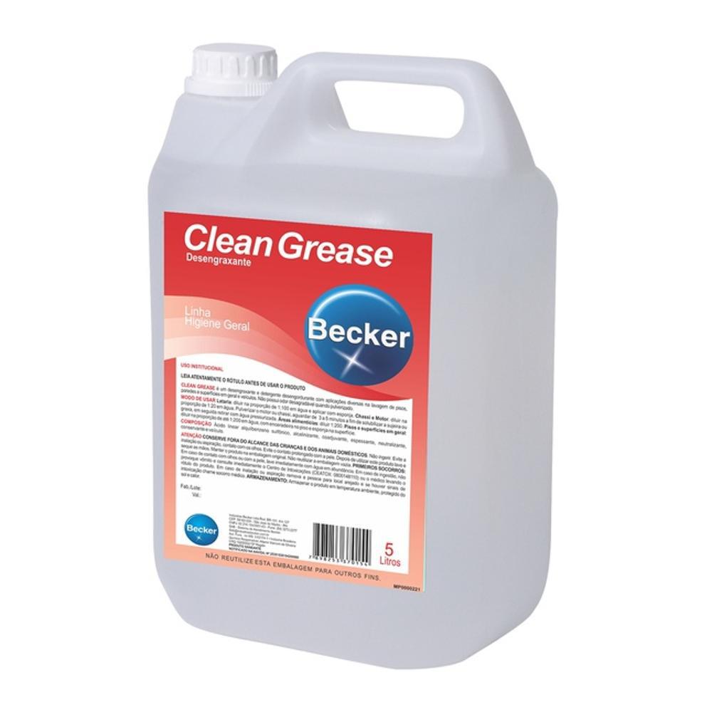 Detergente Neutro Clean Grease Becker 5 Litros é bom? Vale a pena?