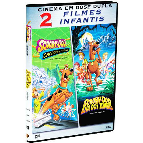 DVD DOSE DUPLA: Scooby Doo: Caçada Virtual + Ilha dos Zumbis é bom? Vale a pena?