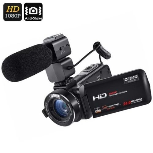 Filmadora Digital Ordro Hdv-z20 Wi-fi com Microfone Externo 16x Zoom 24mp Full-hd Selfie Detecção Rosto Controle Remoto Anti-vibração (bto) é bom? Vale a pena?
