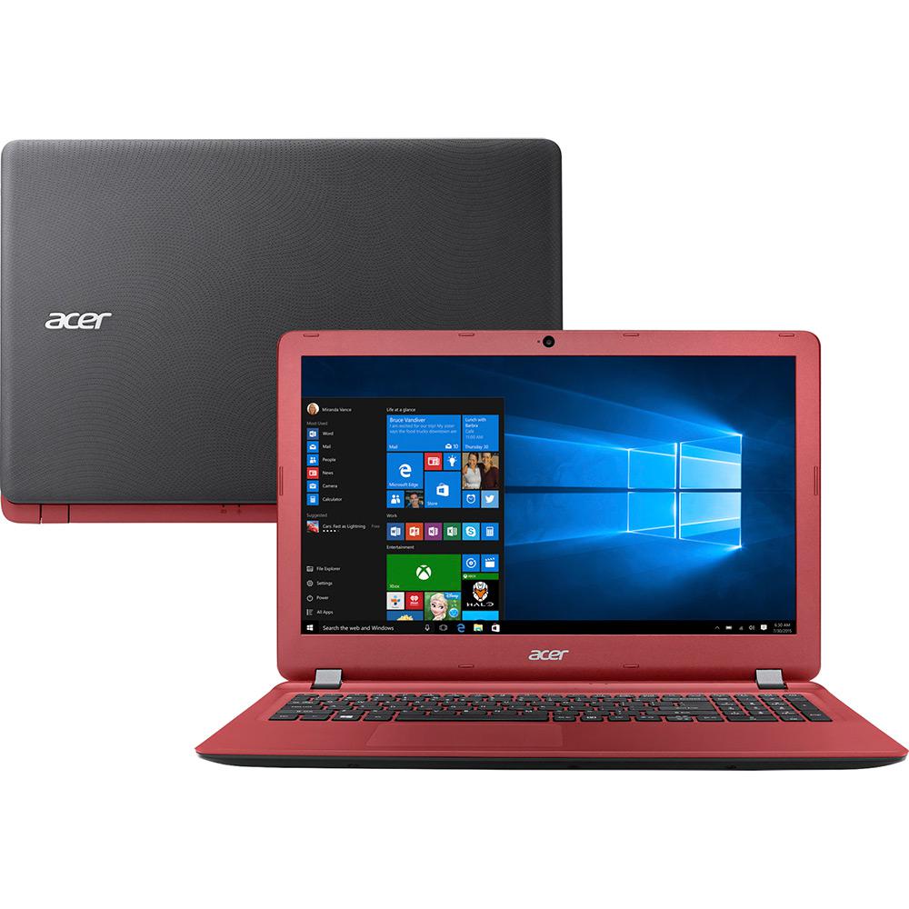 Notebook Acer ES1-572-53GN Intel Core i5 4GB 1TB Tela 15.6" Windows 10 - Vermelho é bom? Vale a pena?