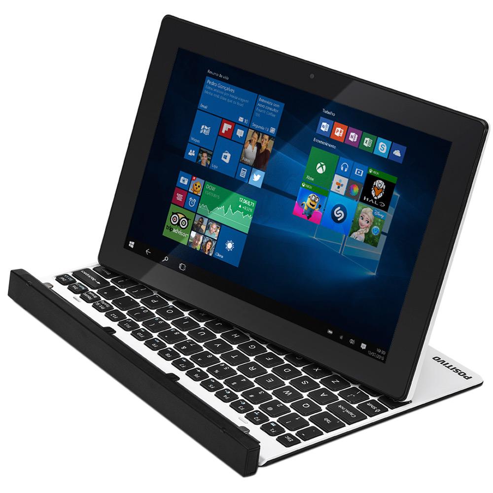 Notebook 2 em 1 Positivo Duo ZX3060 Intel Quad Core 2GB 32GB LED 10,1" Windows 10 - Branco é bom? Vale a pena?