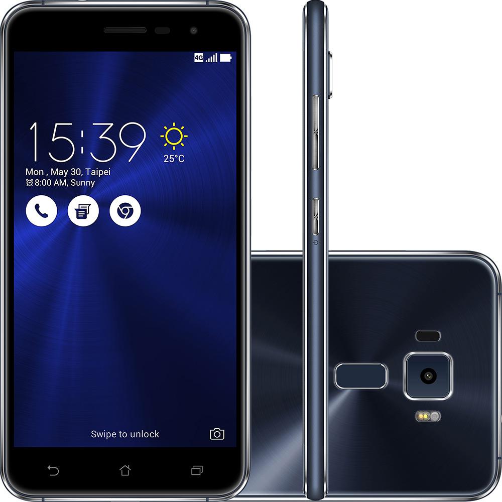 Smartphone Asus Zenfone 3 Dual Chip Android 6.0 Tela 5.2" Snapdragon 16GB 4G Câmera 16MP - Preto Safira é bom? Vale a pena?