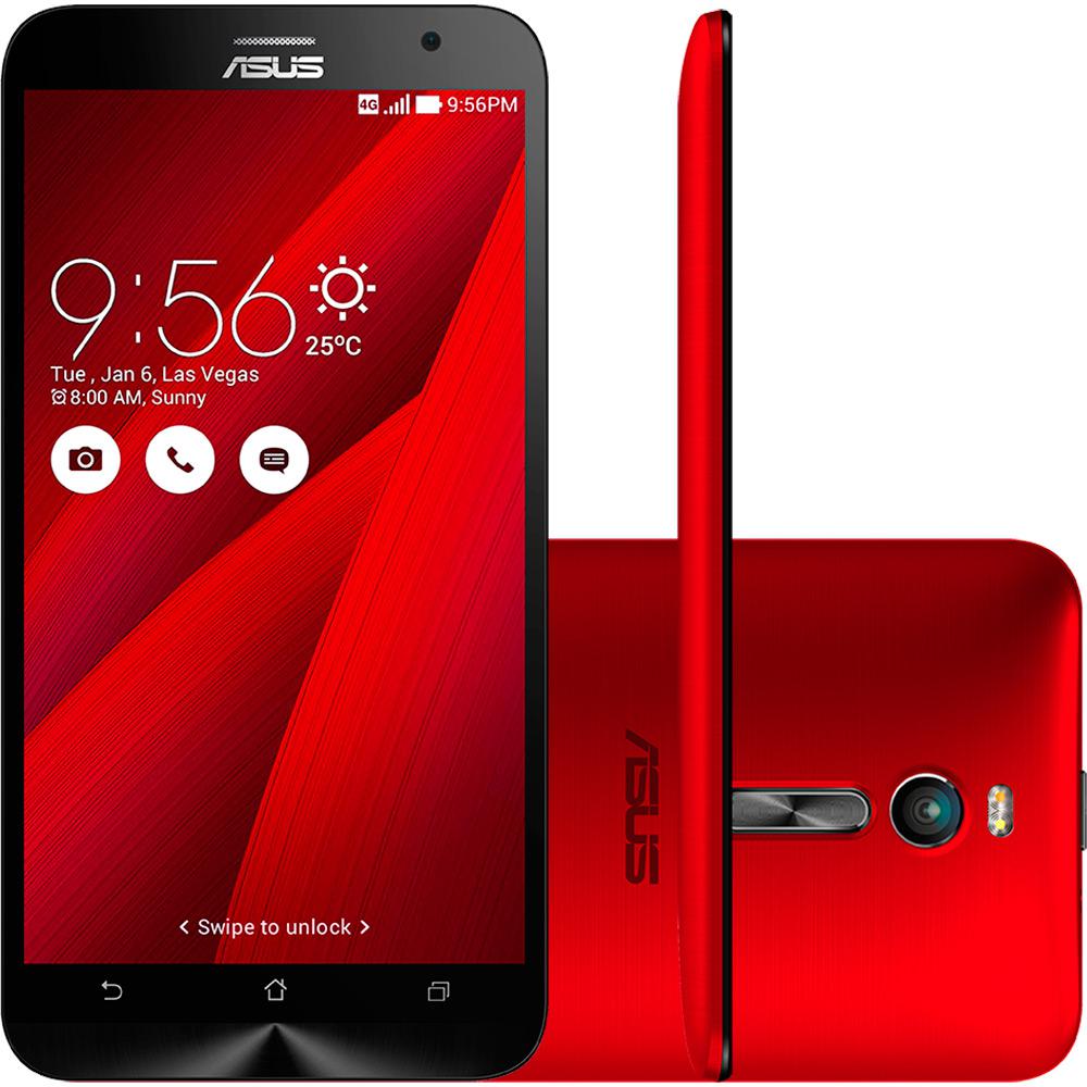 Smartphone Asus Zenfone 2 32GB Dual Chip Android 5.0 Tela 5.5" Wi-Fi Câmera de 13MP Vermelho é bom? Vale a pena?