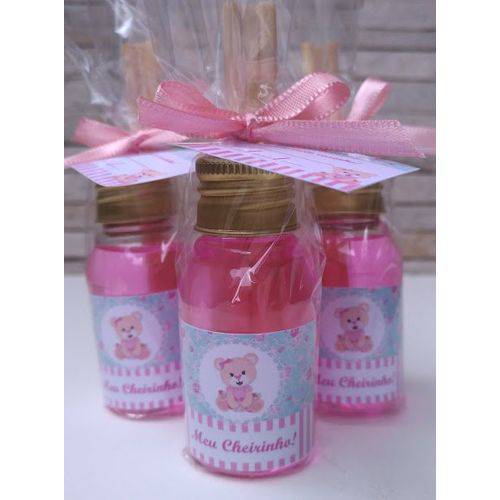 30 Kit Aromatizadores Lembrancinhas de Maternidade / Chá de Bebê Ursa Floral Rosa é bom? Vale a pena?
