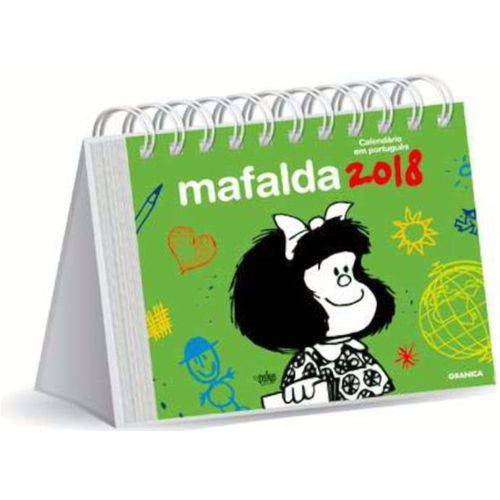 2018 Calendários - Mafalda Verde é bom? Vale a pena?
