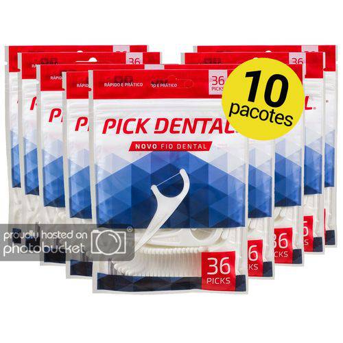 10 Fio Dental Pick Super Floss com Haste Palito Cabo Fita Kids ( 360 Picks ) é bom? Vale a pena?