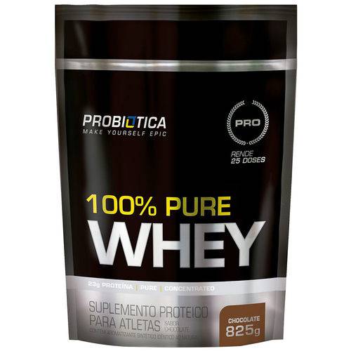 100% Pure Whey Protein Refil 825G Chocolate - Probiótica é bom? Vale a pena?
