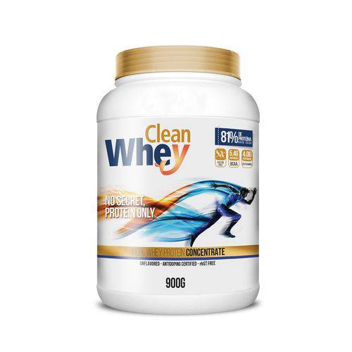 100% Whey Protein Concentrate 900g Clean Whey-baunilha é bom? Vale a pena?
