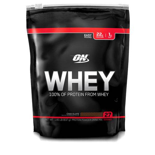 100% Whey Protein On Chocolate - 824g - Optimum Nutrition é bom? Vale a pena?