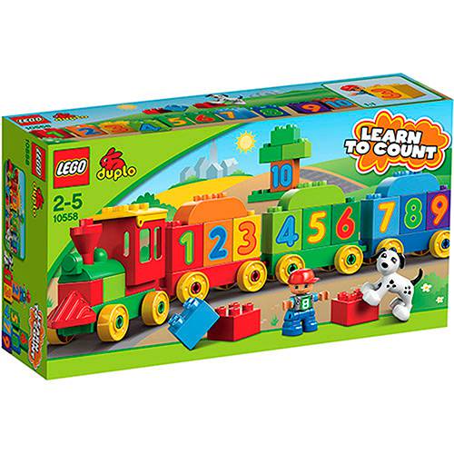 LEGO Duplo - Locomotiva dos Números 10558 é bom? Vale a pena?