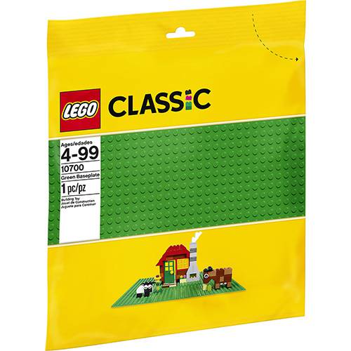 10700 - LEGO Classic - Base Verde é bom? Vale a pena?