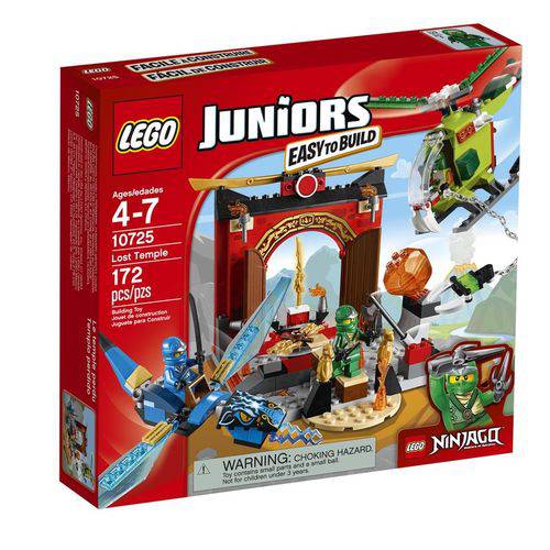 10725 - LEGO Juniors - Ninjago o Templo Perdido é bom? Vale a pena?