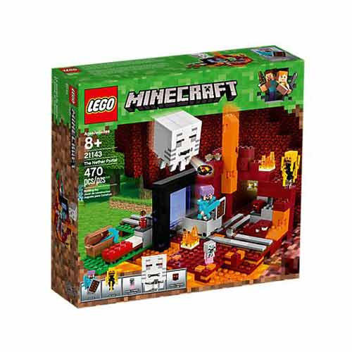 21143 - LEGO Minecraft - o Portal do Nether é bom? Vale a pena?
