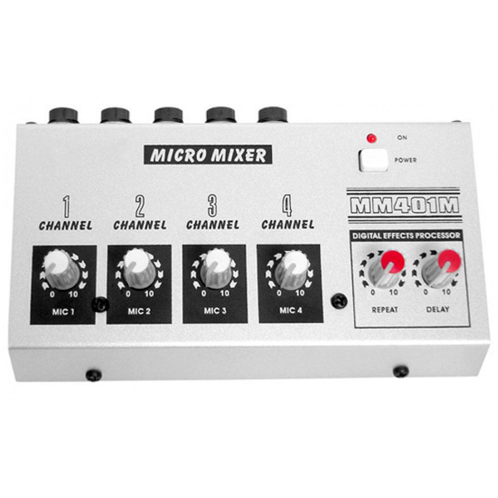 401 M - Mesa De Som / Micro Mixer 4 Canais P/ Microfone 401m Csr é bom? Vale a pena?