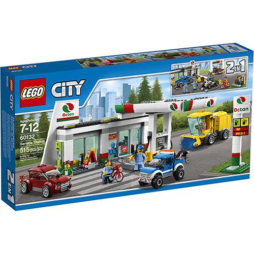 60132 - LEGO City - Posto de Gasolina é bom? Vale a pena?