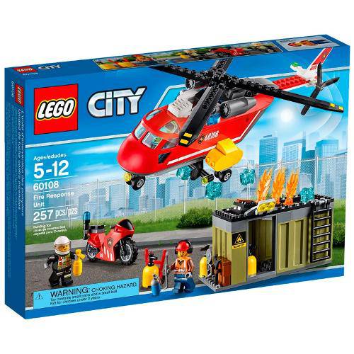 60108 - LEGO City - Corpo de Intervenção dos Bombeiros é bom? Vale a pena?