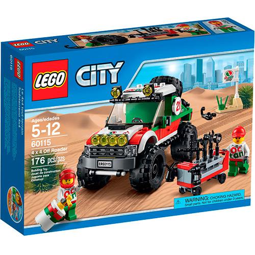 60115 - LEGO City - 4X4 Off-Road é bom? Vale a pena?