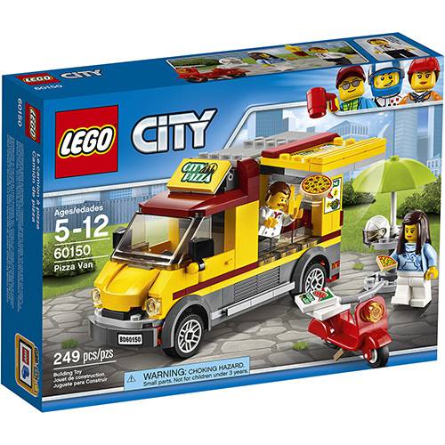 60150 - LEGO City - Van de Entrega de Pizzas é bom? Vale a pena?