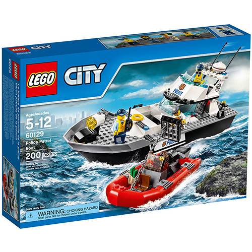 60129 - LEGO City - Barco de Patrulha da Polícia é bom? Vale a pena?