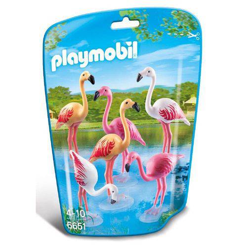 6651 Playmobil Saquinho Animais Zoo Pequeno - Flamingo é bom? Vale a pena?