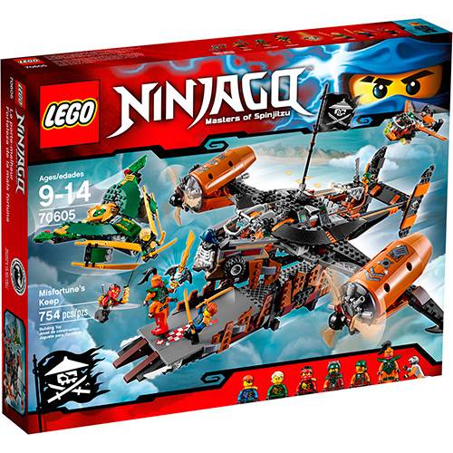 70605 - LEGO Ninjago - Fortaleza do Infortúnio é bom? Vale a pena?
