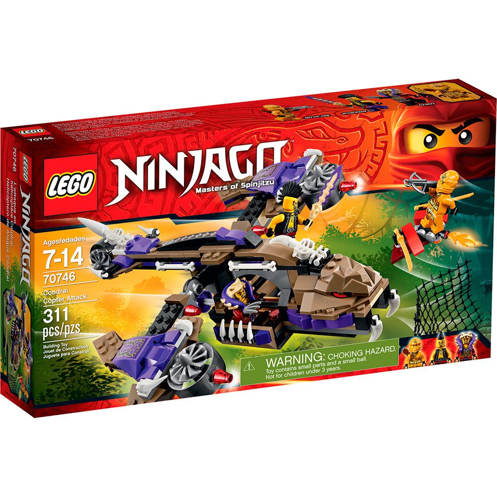 70746 - LEGO Ninjago - Ataque de Helicóptero Condrai é bom? Vale a pena?