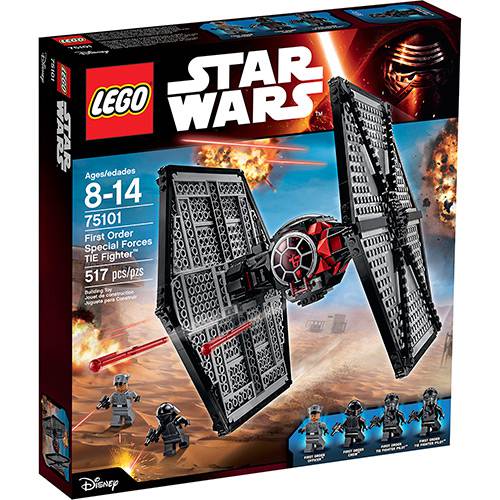 75101 - LEGO Star Wars - Star Wars Tie Fighter das Forças Especiais da Primeira Ordem é bom? Vale a pena?