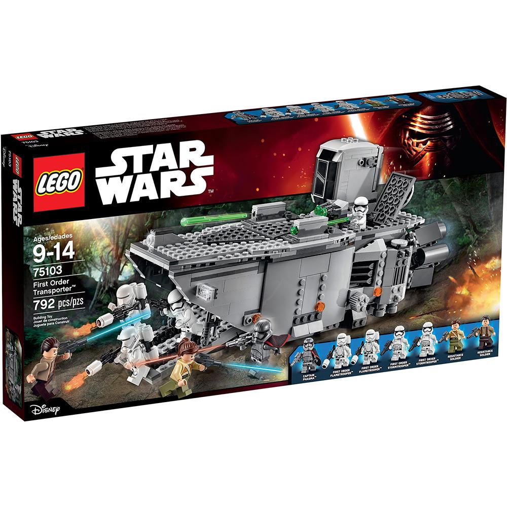 75103 - LEGO Star Wars - Star Wars Transporter da Primeira Ordem é bom? Vale a pena?