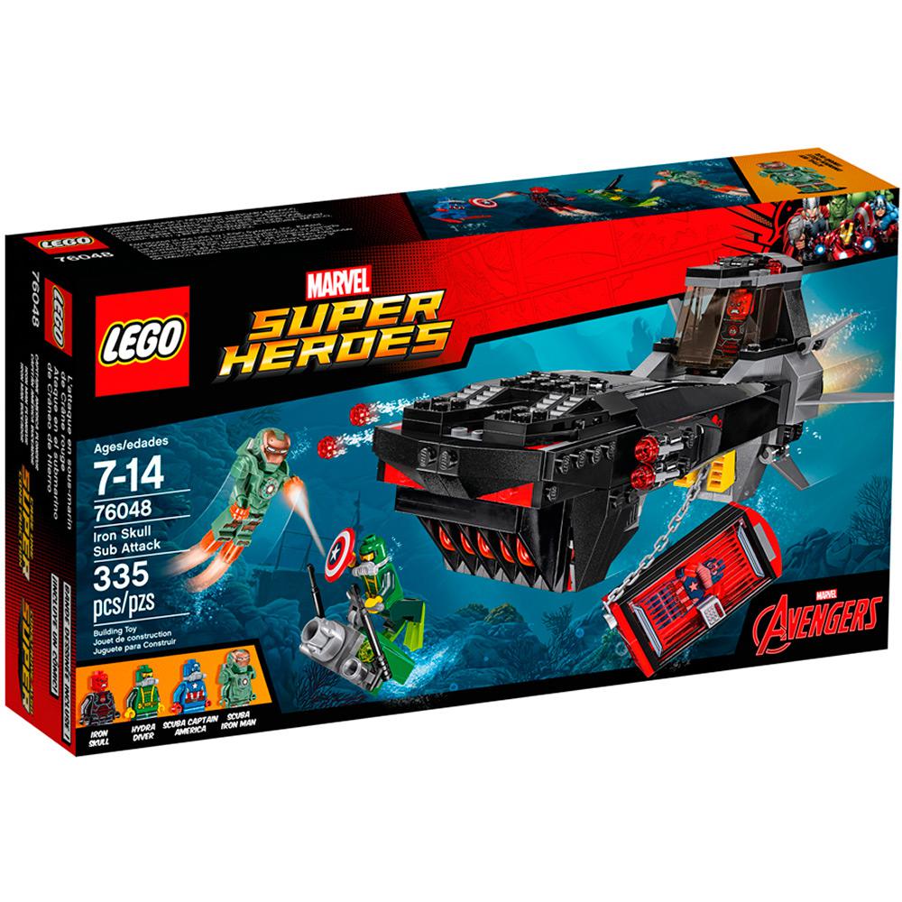 76048 - LEGO Super Heroes - Ataque de Submarino do Caveira de Ferro é bom? Vale a pena?
