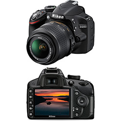 Câmera Digital DSLR Nikon D3200 24MP Lente Nikkor 18-55mm VR Preta é bom? Vale a pena?