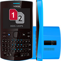 Nokia Asha 205 Preto/Azul - GSM. Dual Chip. Teclado Qwerty. Câmera VGA. MP3 Player e Bluetooth é bom? Vale a pena?
