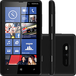 Smartphone Nokia Lumia 820, Desbloqueado TIM, Preto, Windows Phone 8, 4G, Wi-Fi, Câmera 8MP, Memória Interna 8GB, GPS é bom? Vale a pena?