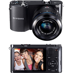 Câmera Digital Samsung NX1000 20.3MP c/ Lente Intercambiável 20-55mm Preta é bom? Vale a pena?