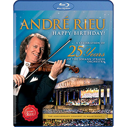 Blu-ray André Rieu - Happy Birthday! a Celebration Of 25 Years Of The Johann Strauss Orchestra é bom? Vale a pena?