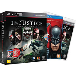 Game Injustice - Gods Among Us - Edição Especial Limitada Incluindo Filme Liga da Justiça: a Legião do Mal + Skins para Download - PS3 é bom? Vale a pena?