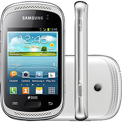 Smartphone Samsung Galaxy Music Duos Dual Chip Desbloqueado Android 4.0 Tela 3" Wi-Fi 4GB Câmera 3.2MP GPS - Branco é bom? Vale a pena?