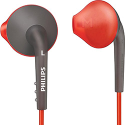 Fone de Ouvido Philips In Ear Laranja/Cinza - Actionfit SHQ120 é bom? Vale a pena?