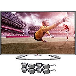 TV LED 3D 42" LG 42LA6130 Full HD - 2 HDMI, USB + 4 Óculos 3D é bom? Vale a pena?