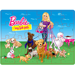 Quebra-Cabeça 24 Peças - Barbie Bichinhos BCB449 ¿ Mattel é bom? Vale a pena?