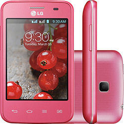 Smartphone LG OpTimus L3 II Dual Chip Desbloqueado Android 4.1 Tela 3.2" 4GB 3G Wi-Fi Câmera 3MP - Rosa é bom? Vale a pena?