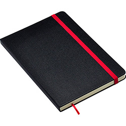 Caderneta Clássica Anotações 21x14x1,4cm Cícero Papelaria Preta e Vermelha é bom? Vale a pena?