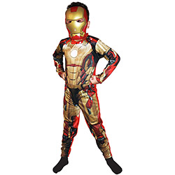 Iron Man 3 Dourada Longo STD - Macacão e Meia Máscara - Marvel é bom? Vale a pena?
