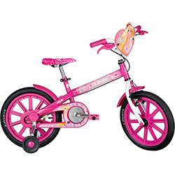 Bicicleta Barbie Caloi Aro 16 Rosa e Branca é bom? Vale a pena?