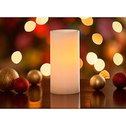 Vela LED Branca - Christmas Traditions é bom? Vale a pena?