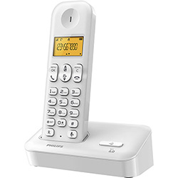 Telefone Sem Fio Philips Branco D1501W/BR com Identificador de Chamadas é bom? Vale a pena?