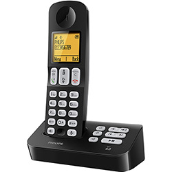 Telefone Sem Fio Philips Preto D4051B/BR com Secretária Eletrônica Identificador de Chamadas é bom? Vale a pena?