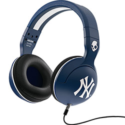 Fone de Ouvido Skullcandy Headphone Azul Hesh MLB Yankees Baseball Mic1 é bom? Vale a pena?